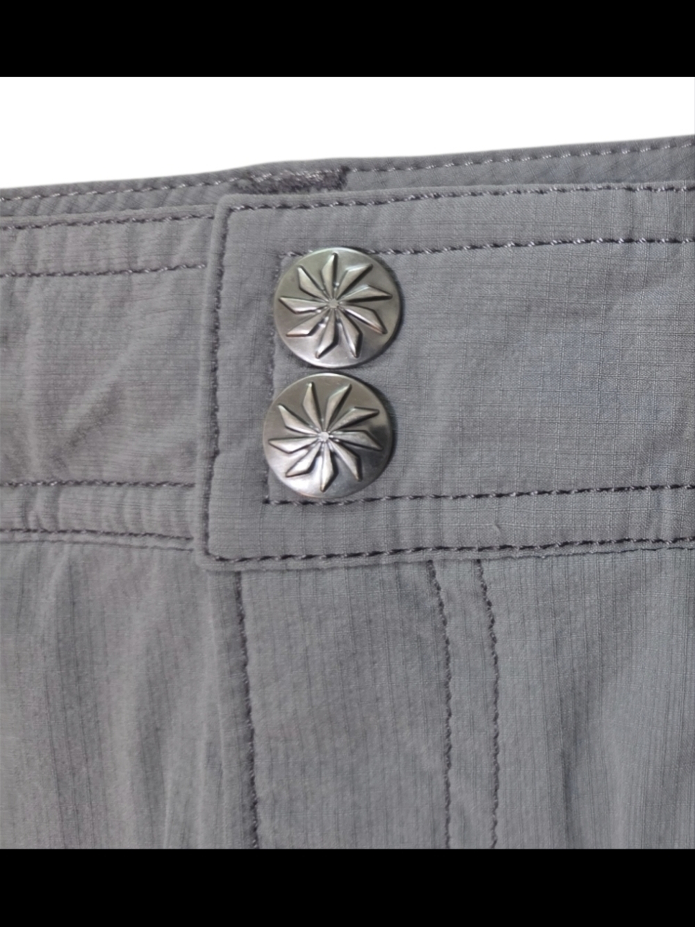 Athleta Slate Gray Cargo Mini Skort Size 6 - Picture 2 of 11